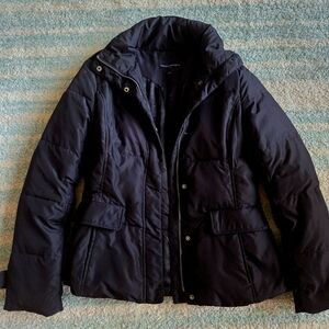 Banana Republic Factory Black Puffer Jacket